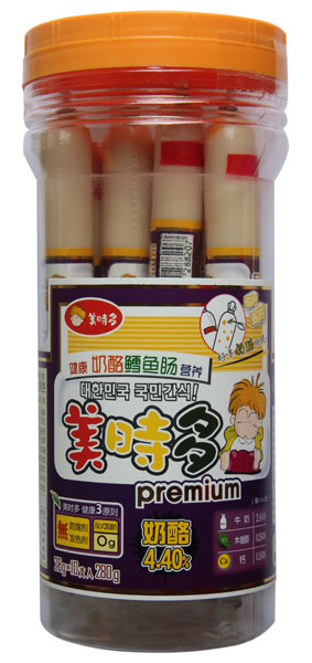 美時(shí)多奶酪魚(yú)腸280g