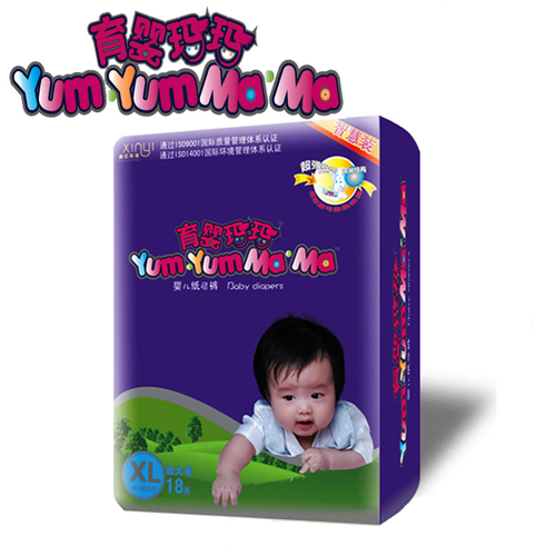 育嬰瑪瑪紙尿褲XL號(hào)18P