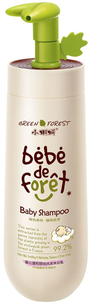 小蝌蚪嬰兒溫和舒潤(rùn)洗發(fā)沐浴乳