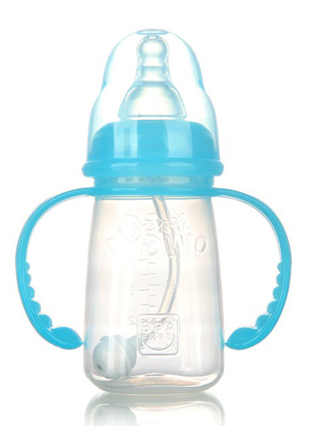 豆豆我150ml標口帶柄PP奶瓶