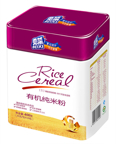 貝希有機(jī)純米粉聽(tīng)裝