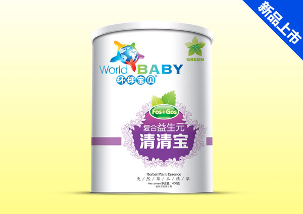 環(huán)球?qū)氊悘?fù)合益生元清清寶紙聽