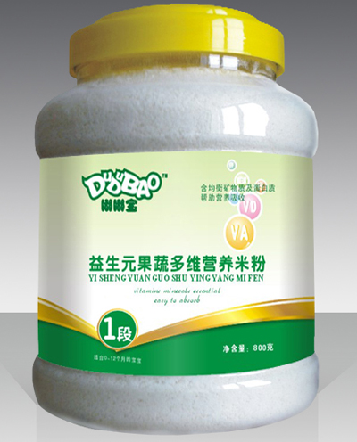 嘟嘟寶益生元果蔬多維營(yíng)養(yǎng)米粉
