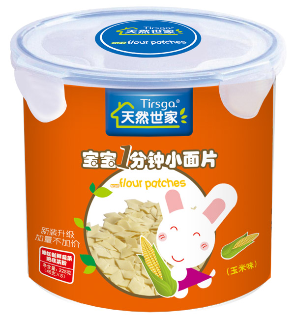 天然世家玉米味小面片