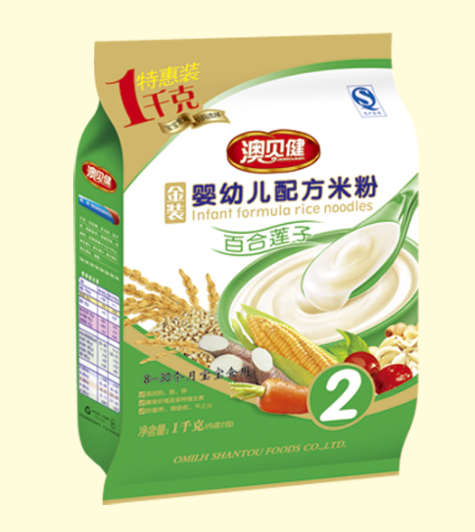 澳貝健百合蓮子?jì)胗變号浞矫追?段