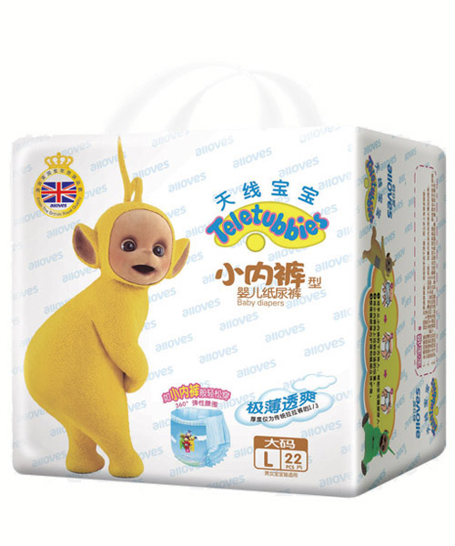 天線寶寶極薄-小內(nèi)褲型紙尿褲-L-22