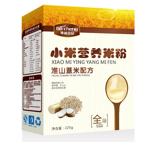博誠淮山薏米配方小米營養(yǎng)米粉全段