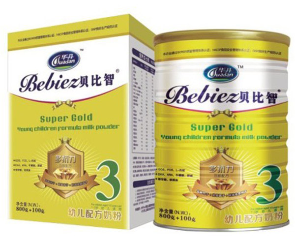 貝比智超金裝幼兒配方奶粉3段