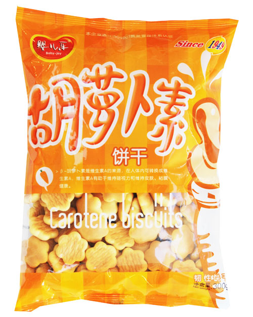 嬰兒樂(lè)胡蘿卜餅干300g