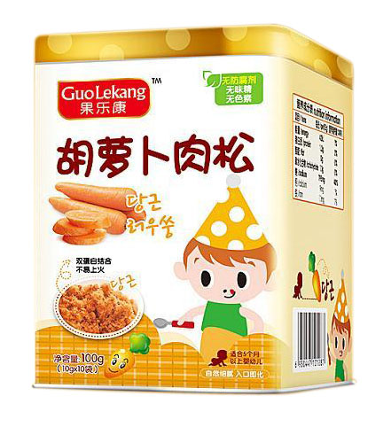 果樂康胡蘿卜肉松