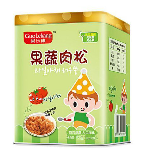 果樂(lè)康果蔬肉松