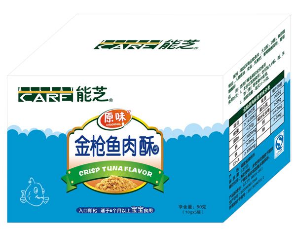 能芝50克金槍魚肉酥
