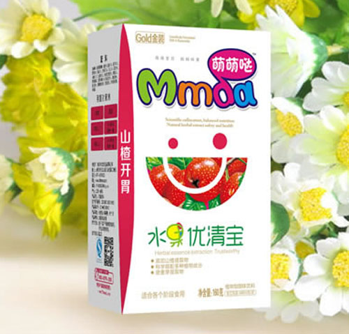 萌萌噠160克盒裝山楂開胃優(yōu)清寶