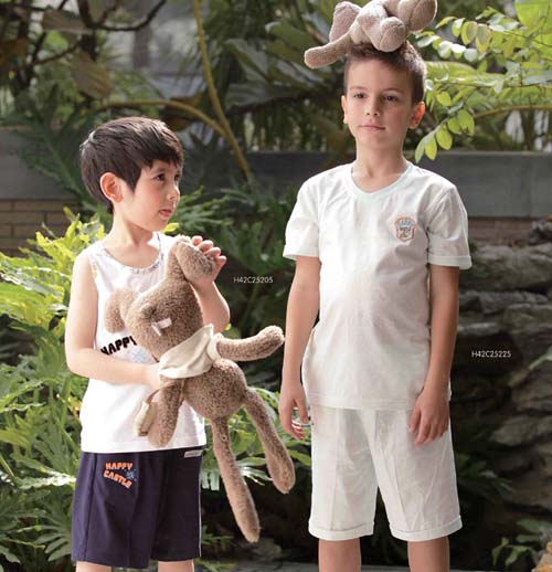 快樂城堡男童套裝夏季