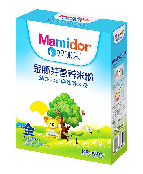 媽咪朵金胚芽益生元護腸營養(yǎng)米粉(盒裝)