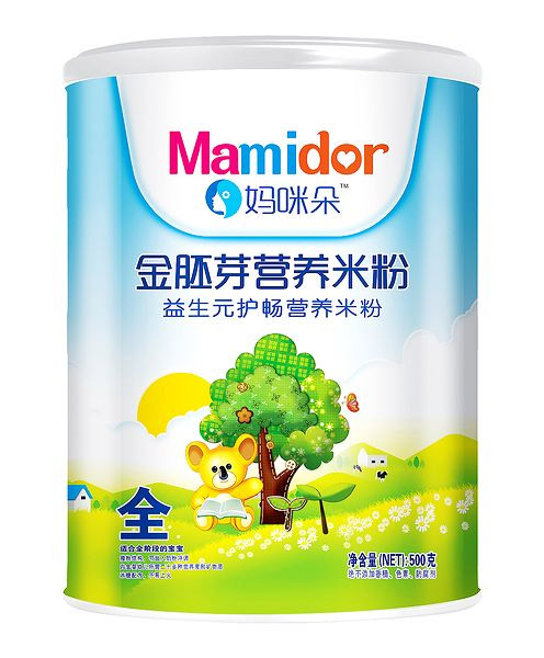 媽咪朵金胚芽益生元護腸營養(yǎng)米粉(聽裝)