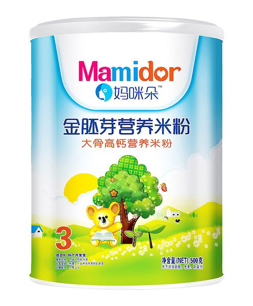 媽咪朵金胚芽大骨高鈣營養(yǎng)米粉(聽裝)