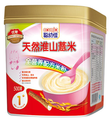 聰幼佳天然淮山薏米全營養(yǎng)配方米粉