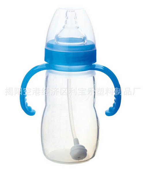利寶樂寬口徑硅膠自動大奶瓶