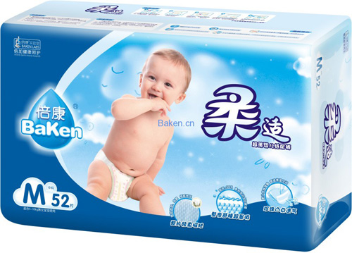 倍康柔適系列紙尿褲M(mǎn)碼