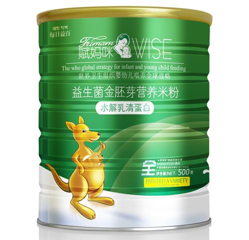 賦媽咪水解乳清蛋白益生菌金胚芽米粉全段