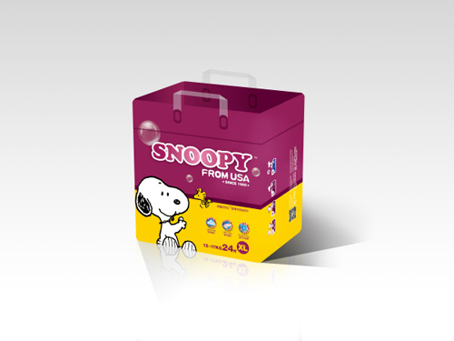 超薄干爽紙尿片中包24