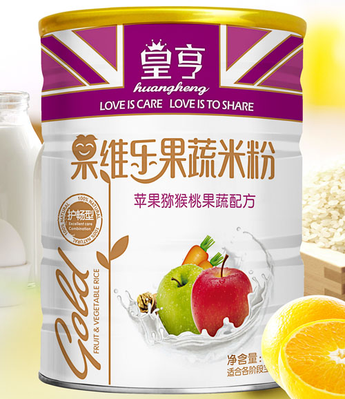 皇亨果維樂果蔬米粉蘋果獼猴桃果蔬配方