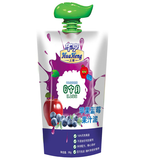 華亨蘋(píng)果藍(lán)霉果汁泥