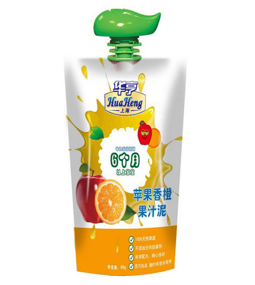 華亨蘋(píng)果香橙果汁泥