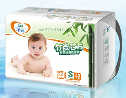 倍愛(ài)綿柔極薄竹炭芯片紙尿褲L碼(大包裝)