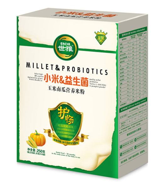 世雅小米益生菌玉米南瓜營養(yǎng)米粉