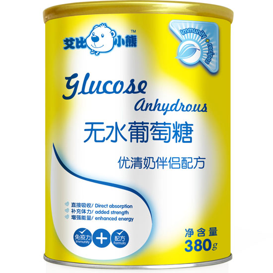 艾比小熊優(yōu)清奶伴侶無(wú)水葡萄糖聽裝