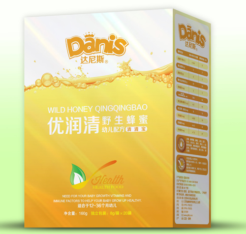 達(dá)尼斯優(yōu)潤(rùn)清野生蜂蜜盒裝