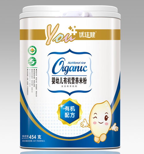 優(yōu)佳健有機(jī)配方嬰幼兒有機(jī)營養(yǎng)米粉