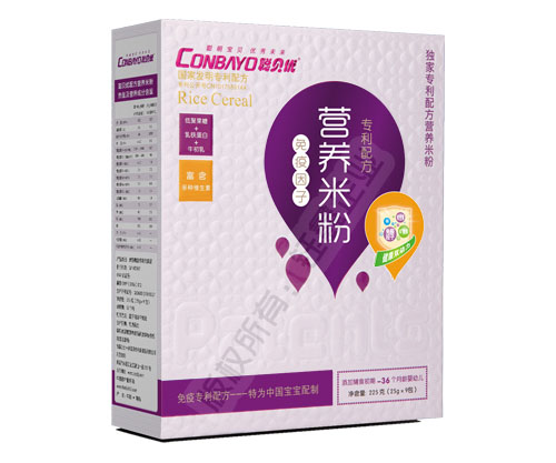 聰貝優(yōu)免疫因子專(zhuān)利配方營(yíng)養(yǎng)米粉盒裝