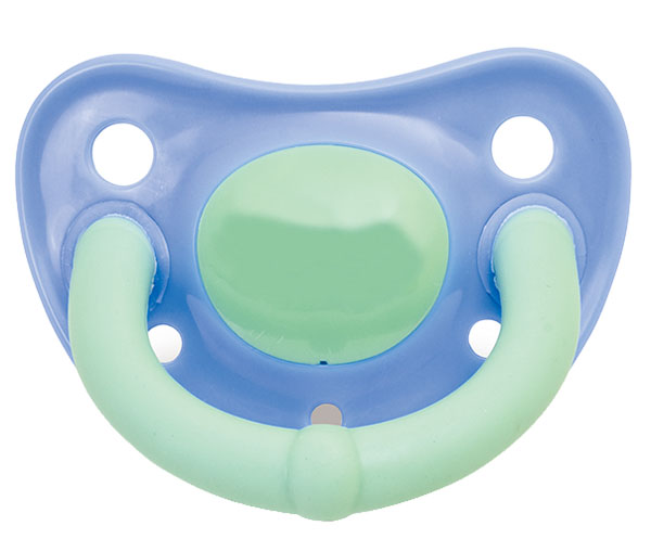 Bfree藍色拼接安撫奶嘴