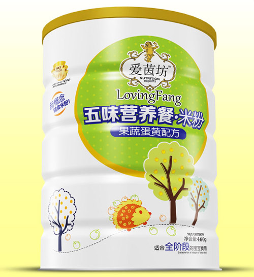 愛(ài)茵坊果蔬蛋黃五味營(yíng)養(yǎng)餐米粉鐵聽(tīng)