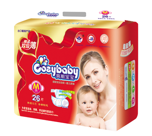 爽期寶寶超級(jí)薄健兒尿褲M碼
