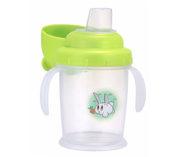 丘比兔三階段訓練杯(扁嘴型)180ml