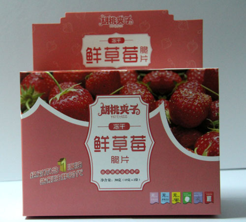 胡桃夾子凍干草莓脆片