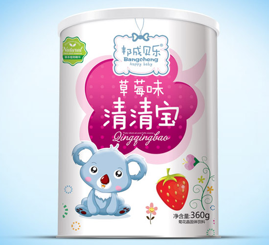 邦成貝樂清清寶紙聽草莓味