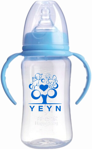 優(yōu)兒優(yōu)女300ml寬口有柄自動PP奶瓶