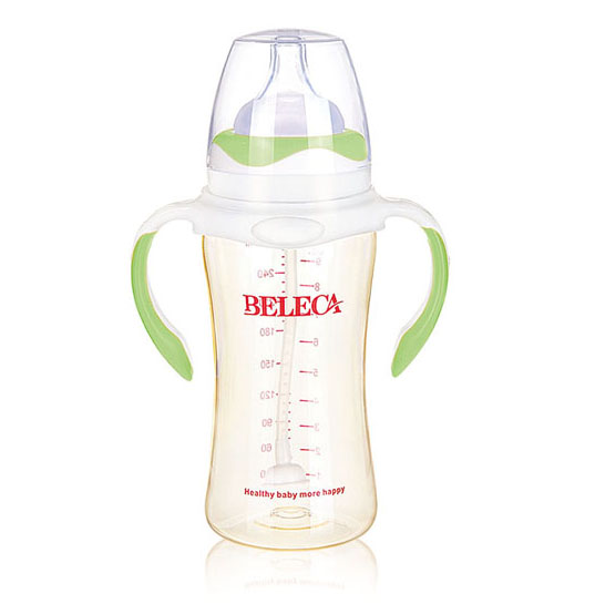 貝樂嘉兩色雙柄全自動(dòng)奶瓶270ml