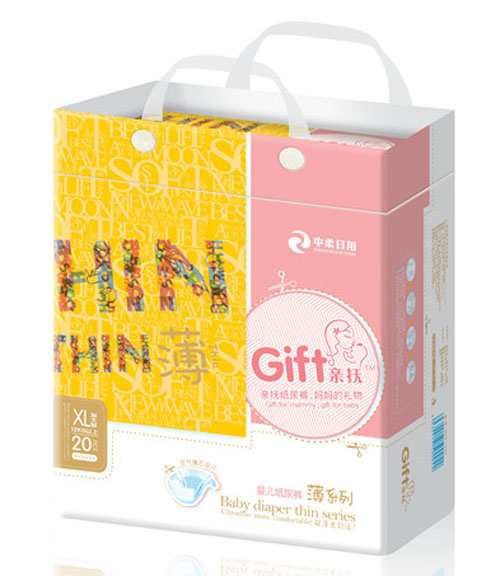 親撫薄系列嬰兒紙尿褲XL碼20片小包