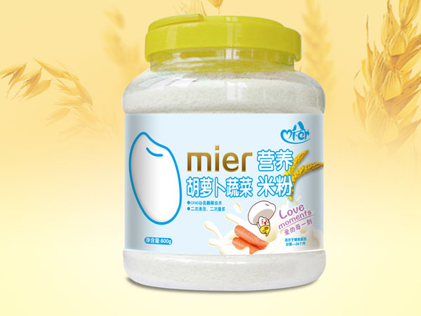 米兒超值裝胡蘿卜蔬菜營養(yǎng)米粉