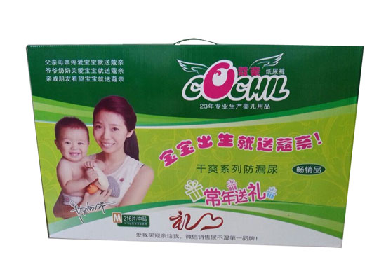 蔻親干爽M紙尿褲216
