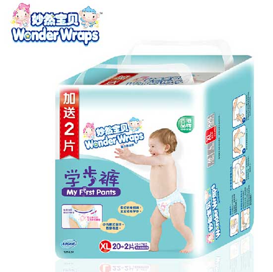 妙然寶貝學(xué)步褲XL碼