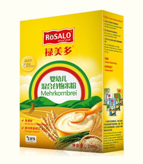 祿美多嬰幼兒混合谷物米粉