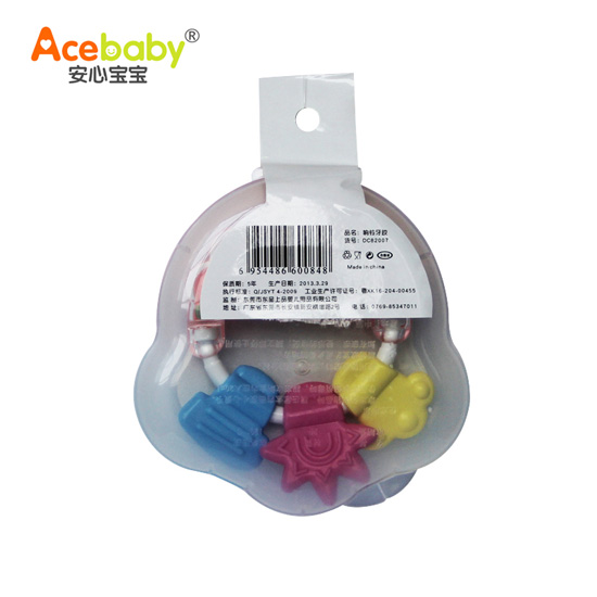 安心寶寶彩色響鈴牙膠