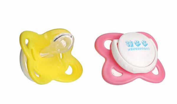 萌多多拇指頭蝶型硅膠安撫奶嘴